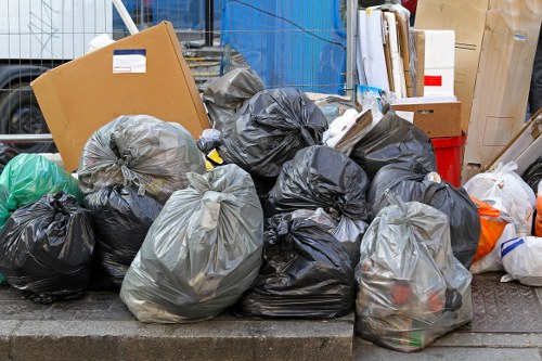 Efficient disposal and recycling methods for garage clearance