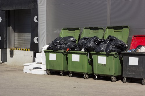 Recycling process in Chislehurst